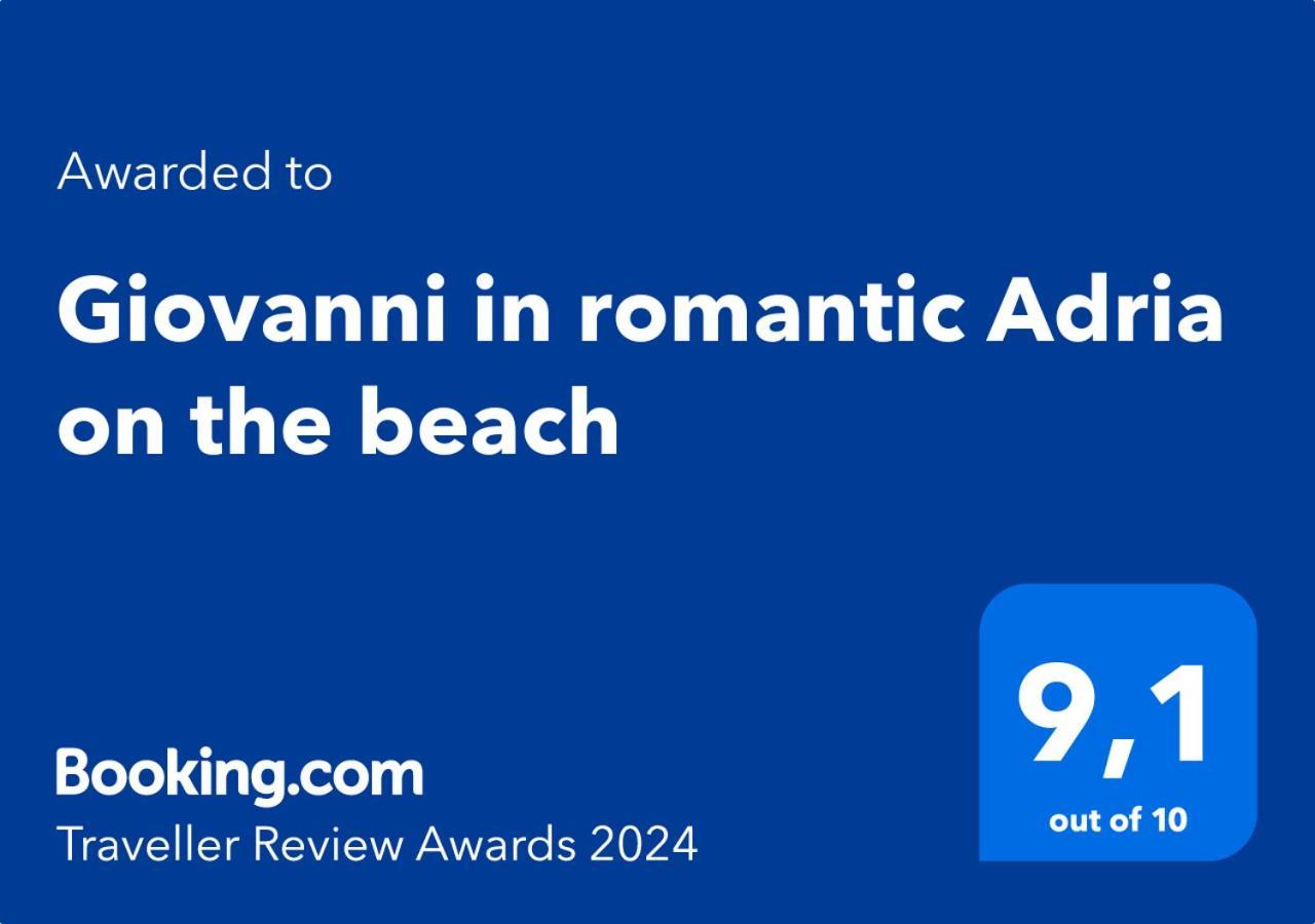 Giovanni In Romantic Adria On The Beach Apartment Лидо ди Помпоза Екстериор снимка